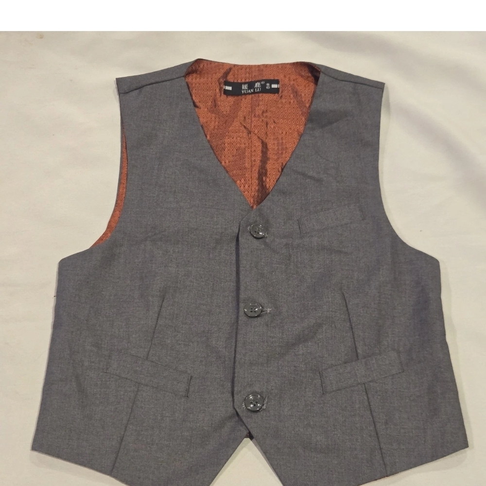Stylish Gray Kids Vest